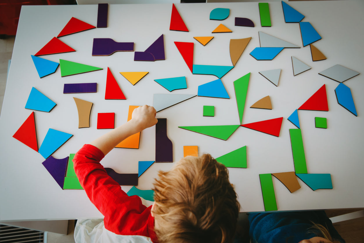 Area and perimeter of 2D shapes