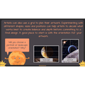 PlanBee Space Art KS2 | Year 5/6 Lessons