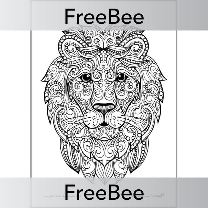 PlanBee FREE Animals Mindfulness Colouring Sheets by PlanBee
