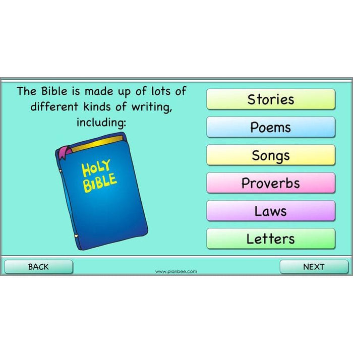 What is the Christian Bible? Year 3 KS1 PlanBee RE Lessons