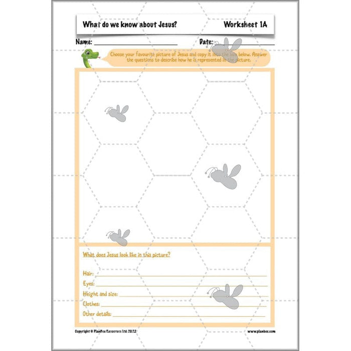 PlanBee What do we know about Jesus? KS2 Year 3 RE Lessons by PlanBee