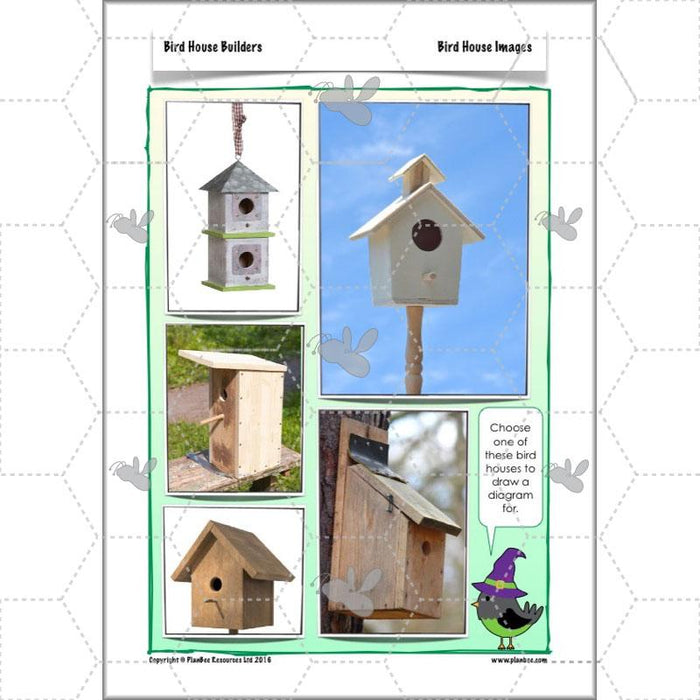 PlanBee Bird House Builders - DT Primary Resources for KS2 Year 6 | PlanBee