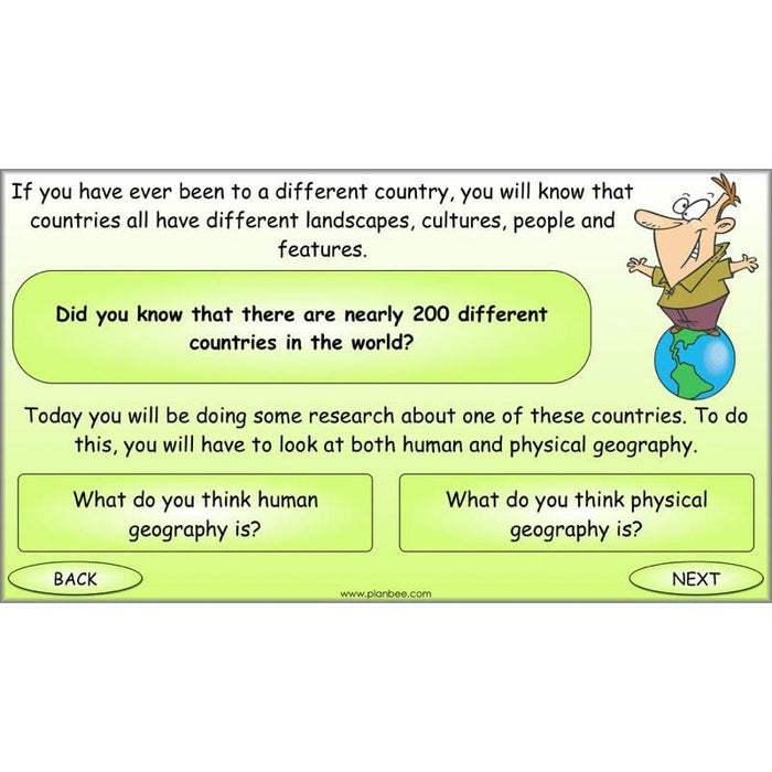 PlanBee Countries of the World: Complete Geography lesson pack Year 3 & Year 4