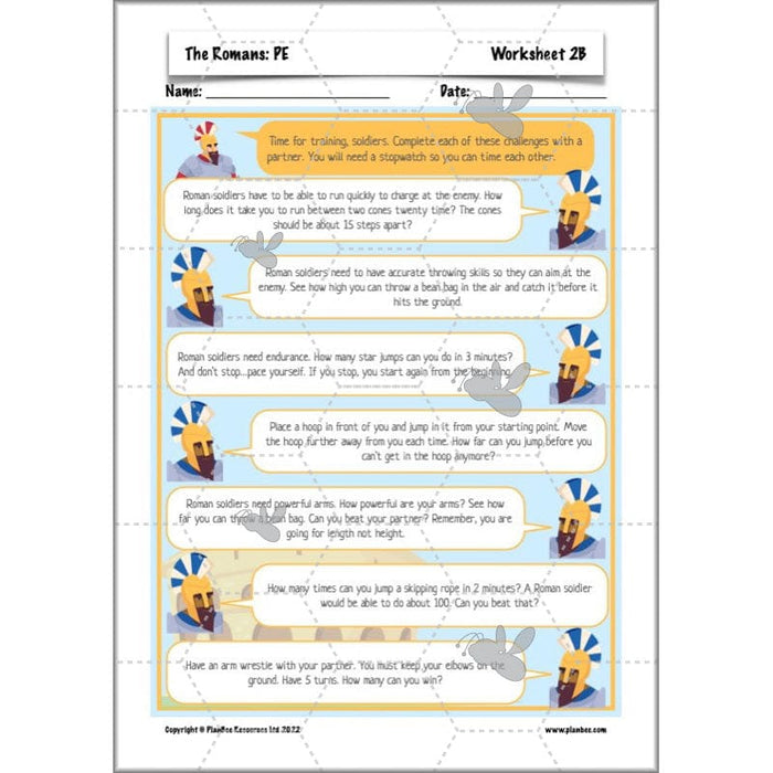 PlanBee Romans KS2 Planning | PlanBee Topic for Year 3 & Year 4
