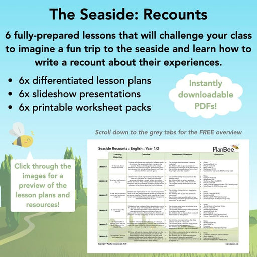 PlanBee Recounts Year 1 and Year 2 | Seaside Planning by PlanBee
