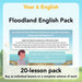 PlanBee Floodland KS2 Lesson Planning Pack | Year 6 English