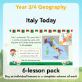 PlanBee Italy Today: Italy KS2 Year 3 & Year 4 Geography by PlanBee
