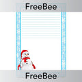 PlanBee Christmas Writing Frames | PlanBee FreeBees