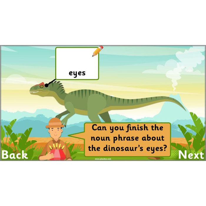 PlanBee Describing Dinosaurs Year 1 - Dinosaur Writing Activities KS1
