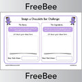 Free Design a Chocolate Bar KS2 Challenge by PlanBee
