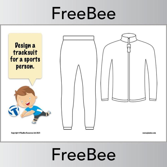 PlanBee FREE Design a Sports Uniform by PlanBee