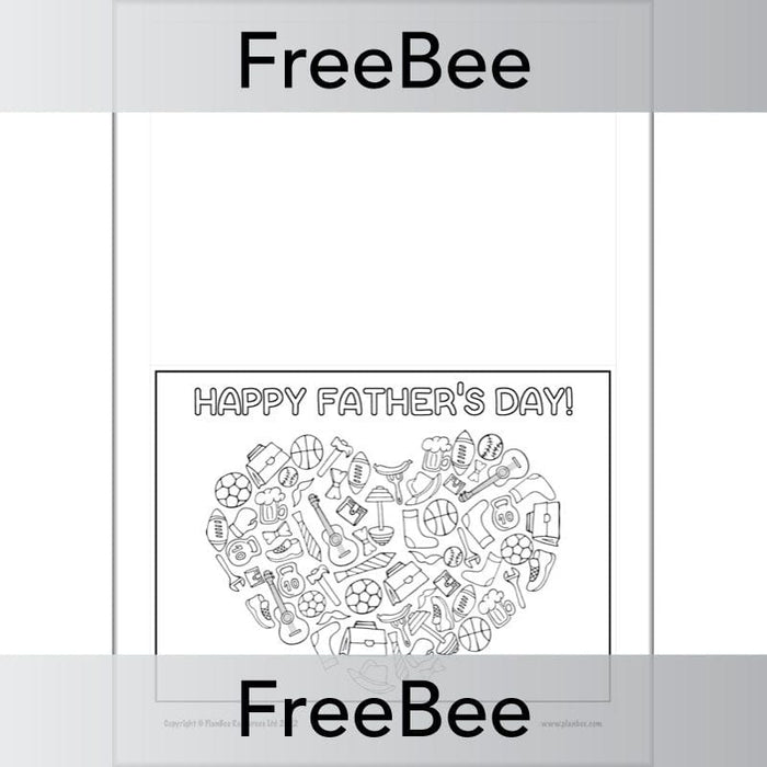 PlanBee FREE Father's Day Card Templates by PlanBee
