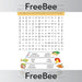 PlanBee Food Pyramid Word Search | PlanBee FreeBees