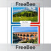 PlanBee FREE France KS1 Picture Cards | Primary Geography
