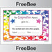 Free Cooperation Character Trait Certificates by PlanBee