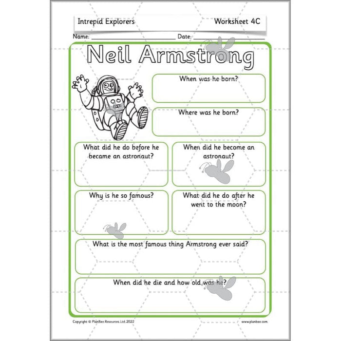 PlanBee Famous Explorers KS1 History Planning by PlanBee