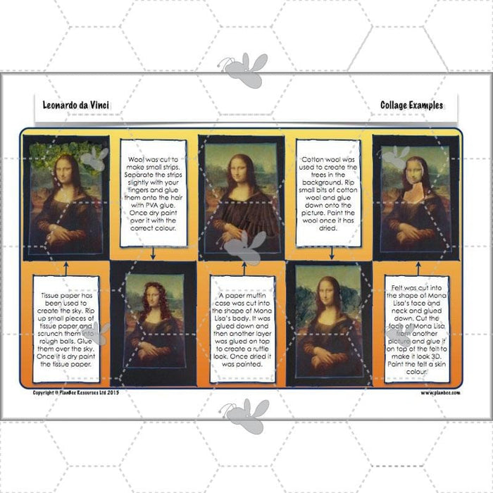PlanBee Leonardo da Vinci Art Lessons for KS2 by PlanBee