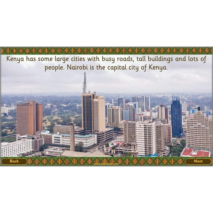 PlanBee Let's go on Safari: Kenya KS1 Geography Lesson Plans