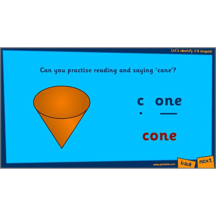 PlanBee Names of 3D shapes Year 1 Shape Lessons | PlanBee