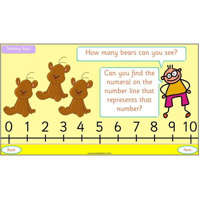 PlanBee Let's Represent Numbers Year 1 Maths by PlanBee
