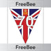PlanBee FREE Platinum Jubilee Bunting by PlanBee