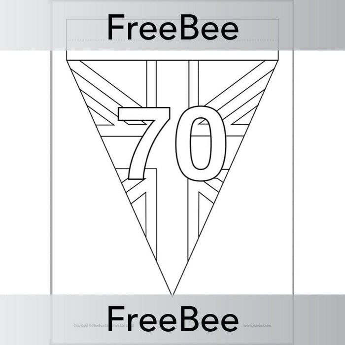 PlanBee FREE Platinum Jubilee Pack by PlanBee