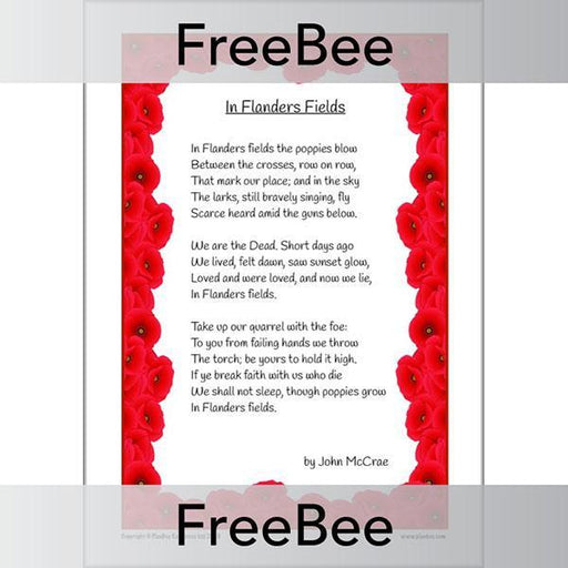 PlanBee FREE War Poetry KS2 Pack | Remembrance Day Poetry