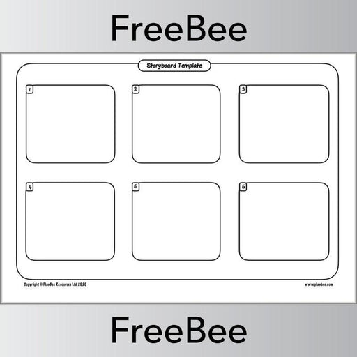PlanBee FREE Storyboard Template KS2 by Planbee