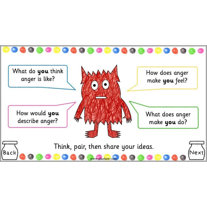 PlanBee The Colour Monster Planning KS1 | Year 2 English lessons