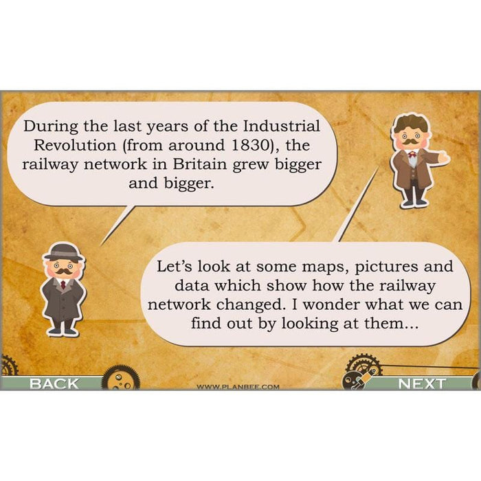 PlanBee The Railway Revolution: Industrial Revolution Primary History for KS2