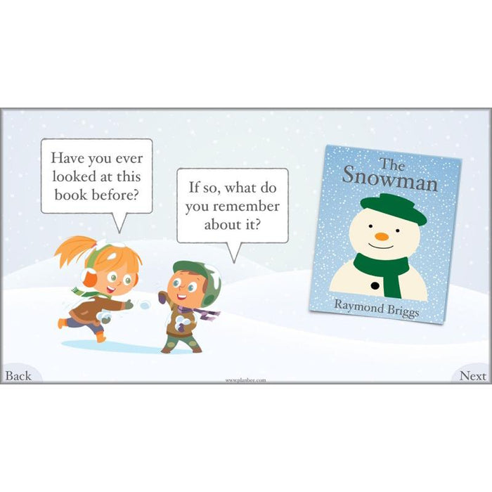 PlanBee The Snowman Activities Planning Pack | Year 3 English lessons