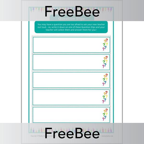 PlanBee Free Transition Day Activities Pack by PlanBee