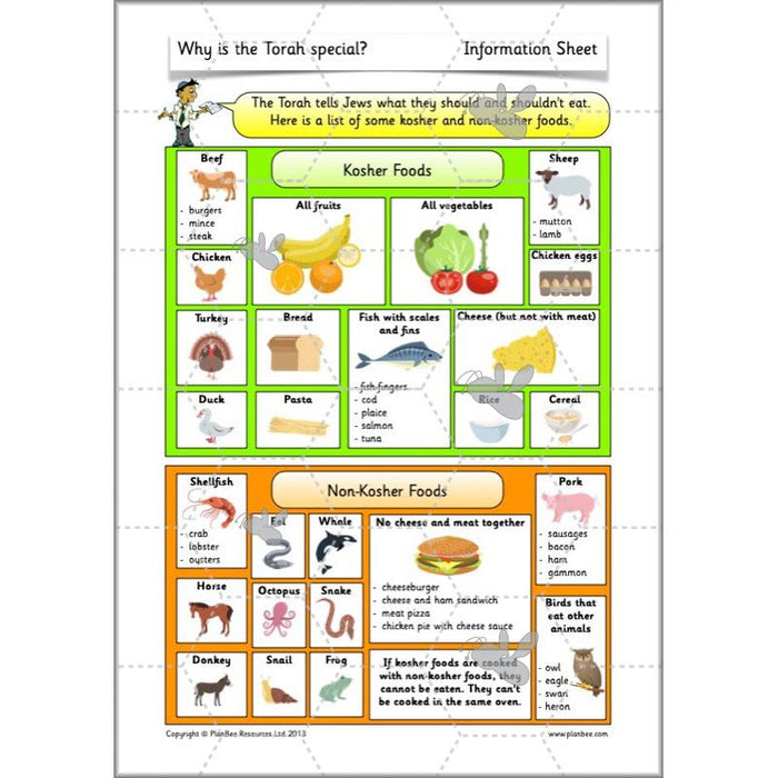 PlanBee Why is the Torah Special? The Torah KS1 RE Lessons by PlanBee