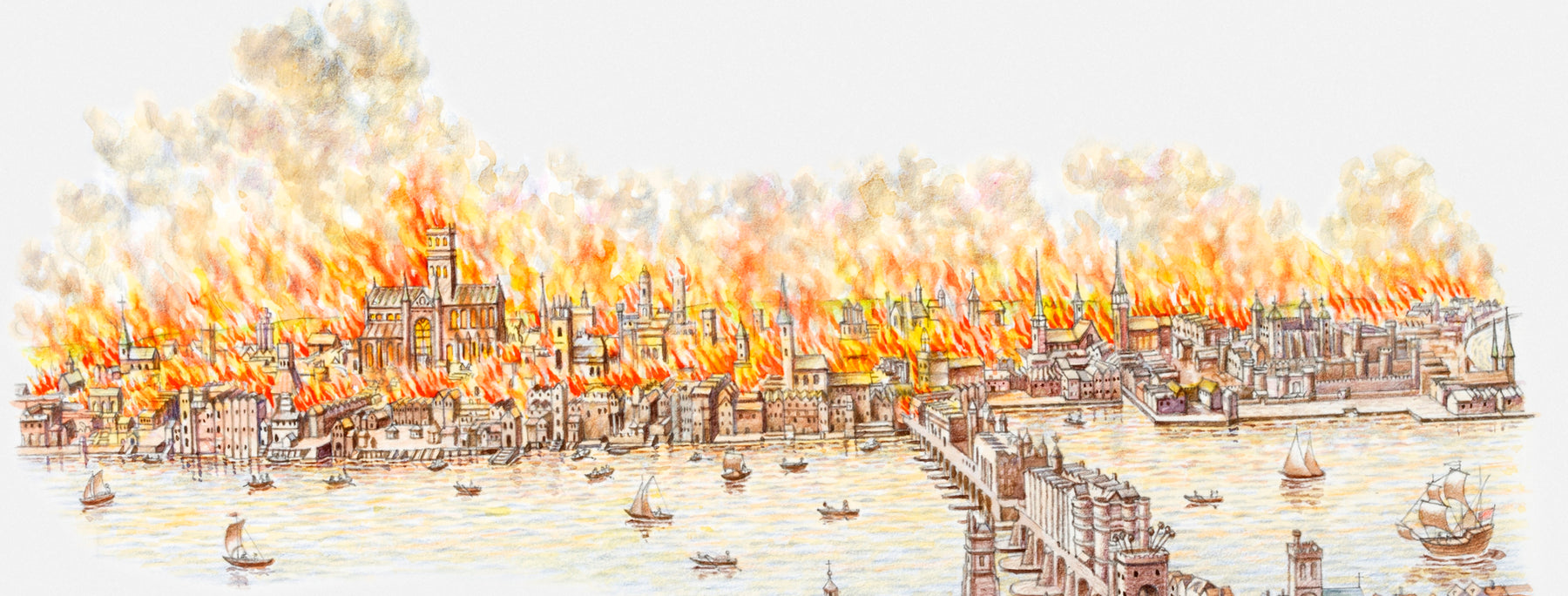 Great Fire of London Facts for Children and Teachers