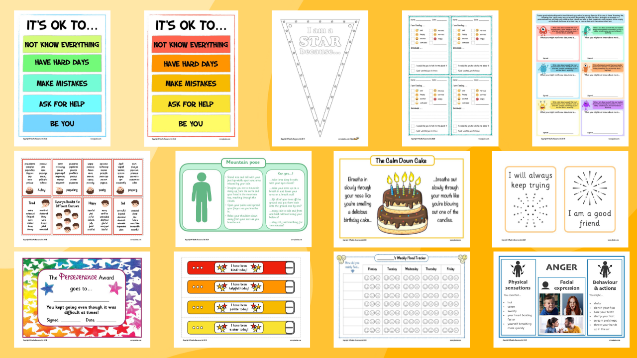 12 Free PlanBee resources to help you create a positive learning environment