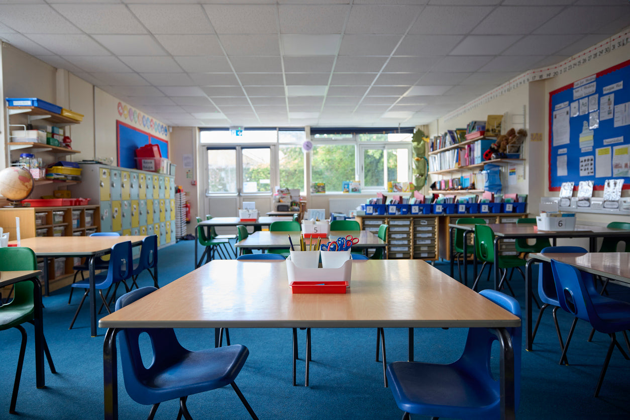 A tidy and well organised optimised classroom environment