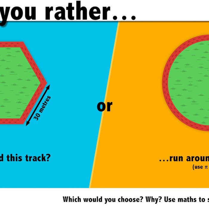 Would you rather…? Maths reasoning questions № 2