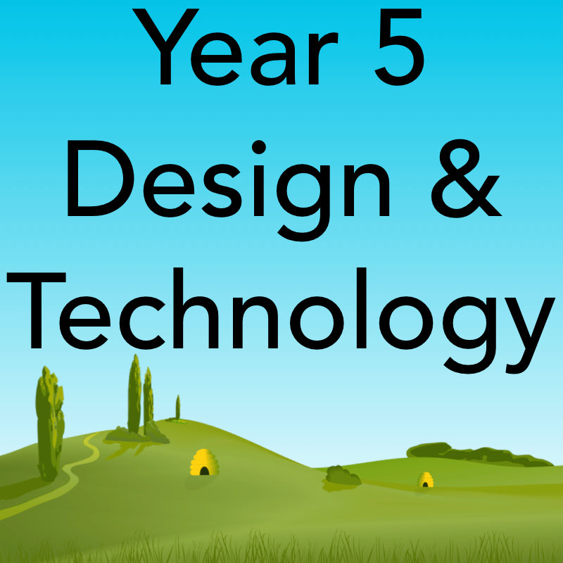 Year 5 Design and Technology DT lessons by PlanBee