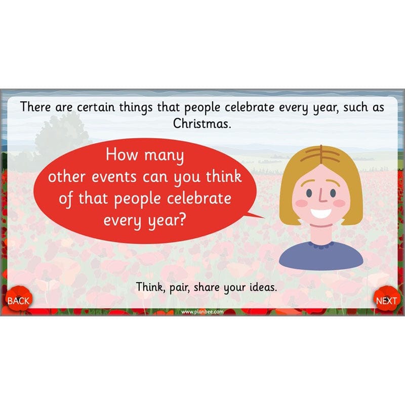 PlanBee KS1 Remembrance Day Lesson | Year 2 History Planning