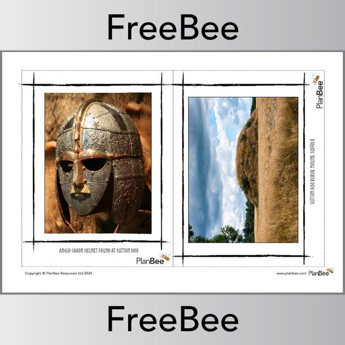 PlanBee Anglo Saxon Picture Cards FREE PDF by PlanBee