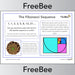 PlanBee Fibonacci Sequence Poster Printable Maths Resource | PlanBee