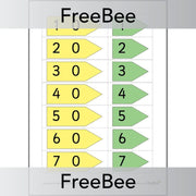 PlanBee Place-Value Arrow Cards: HTO | A PlanBee FREE Resource