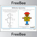 PlanBee FREE Reflective Symmetry KS2 Poster | PlanBee FreeBee