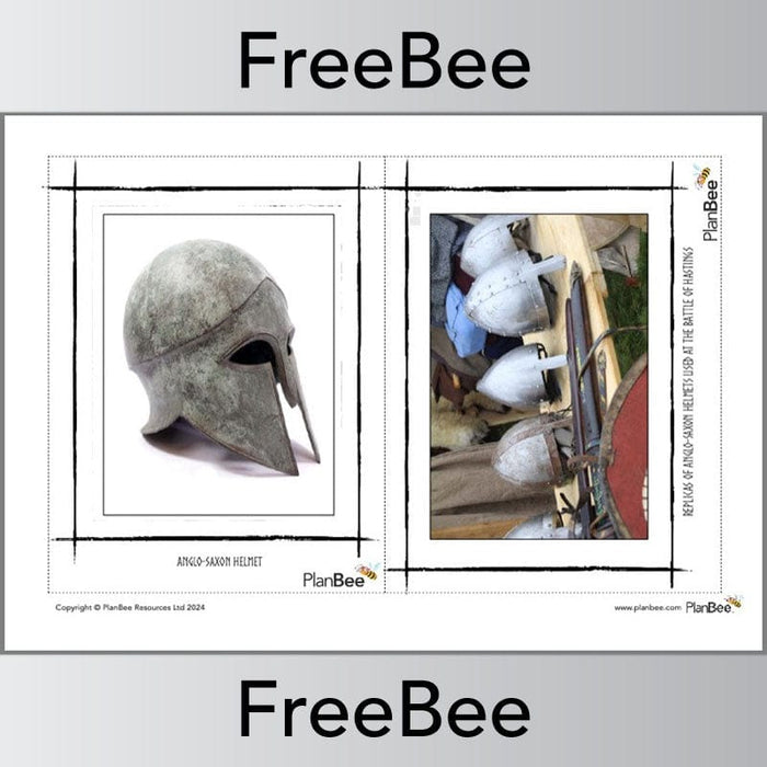 PlanBee Anglo Saxon Picture Cards FREE PDF by PlanBee