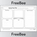 PlanBee FREE Animal Fact File Template | PlanBee