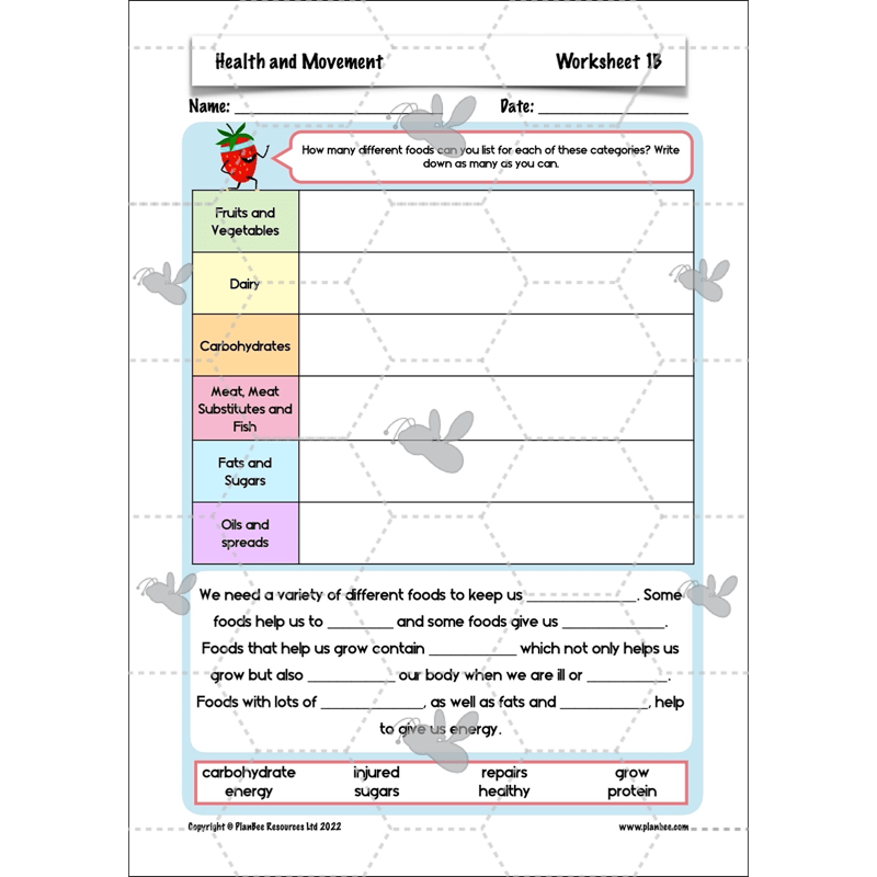 PlanBee Animals Including Humans Year 3 Science Lessons by PlanBee