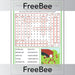 PlanBee Free Prehistoric Britain Stone Age Word Search by PlanBee