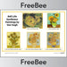 PlanBee Vincent van Gogh art for kids | PlanBee Poster FreeBees