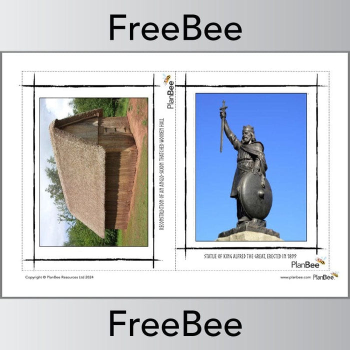 PlanBee Anglo Saxon Picture Cards FREE PDF by PlanBee