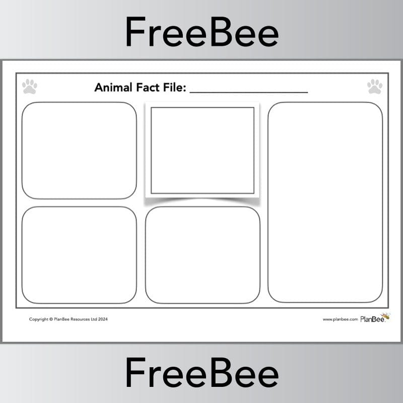 PlanBee FREE Animal Fact File Template | PlanBee